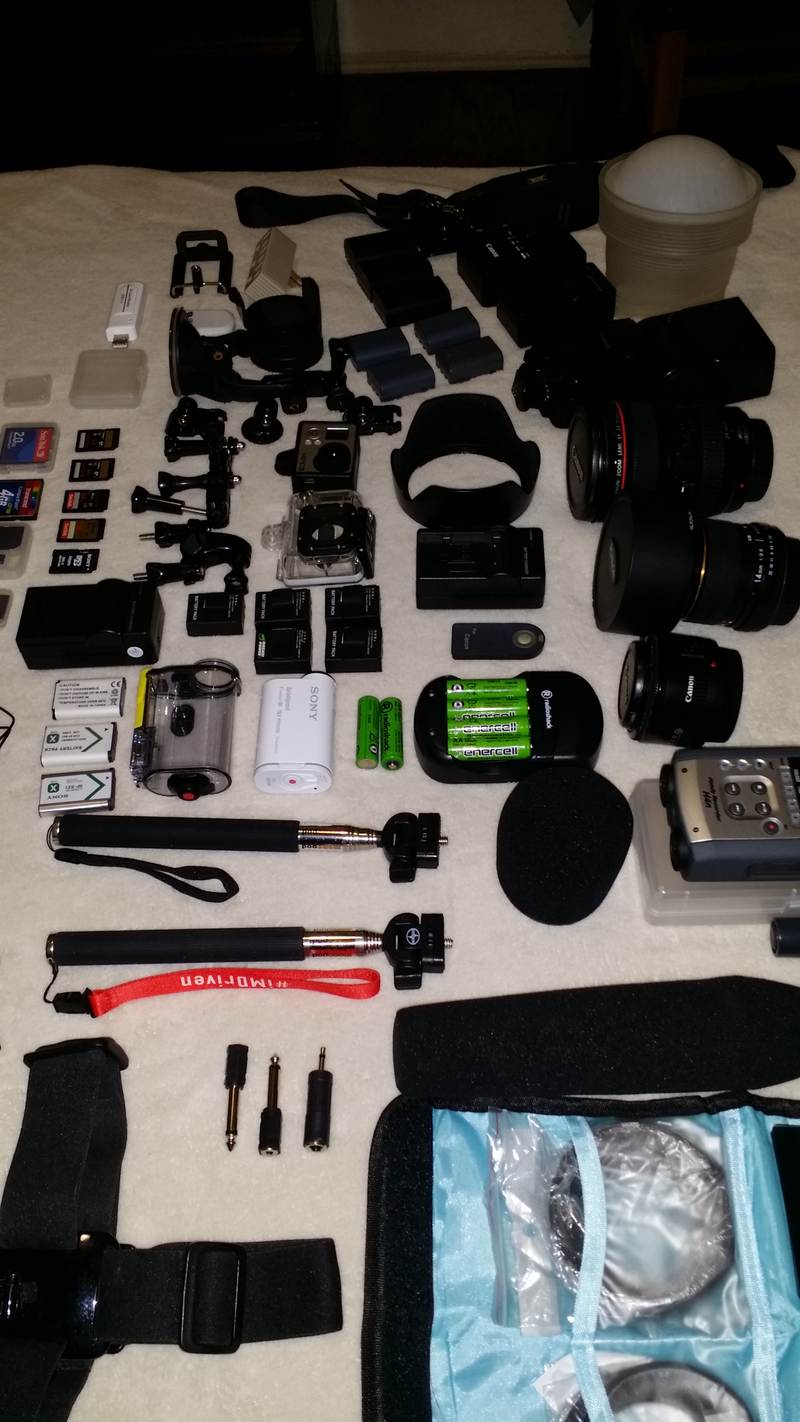 Illustration for article titled Here's The Photo Gear You Need To Properly Cover An Auto Show